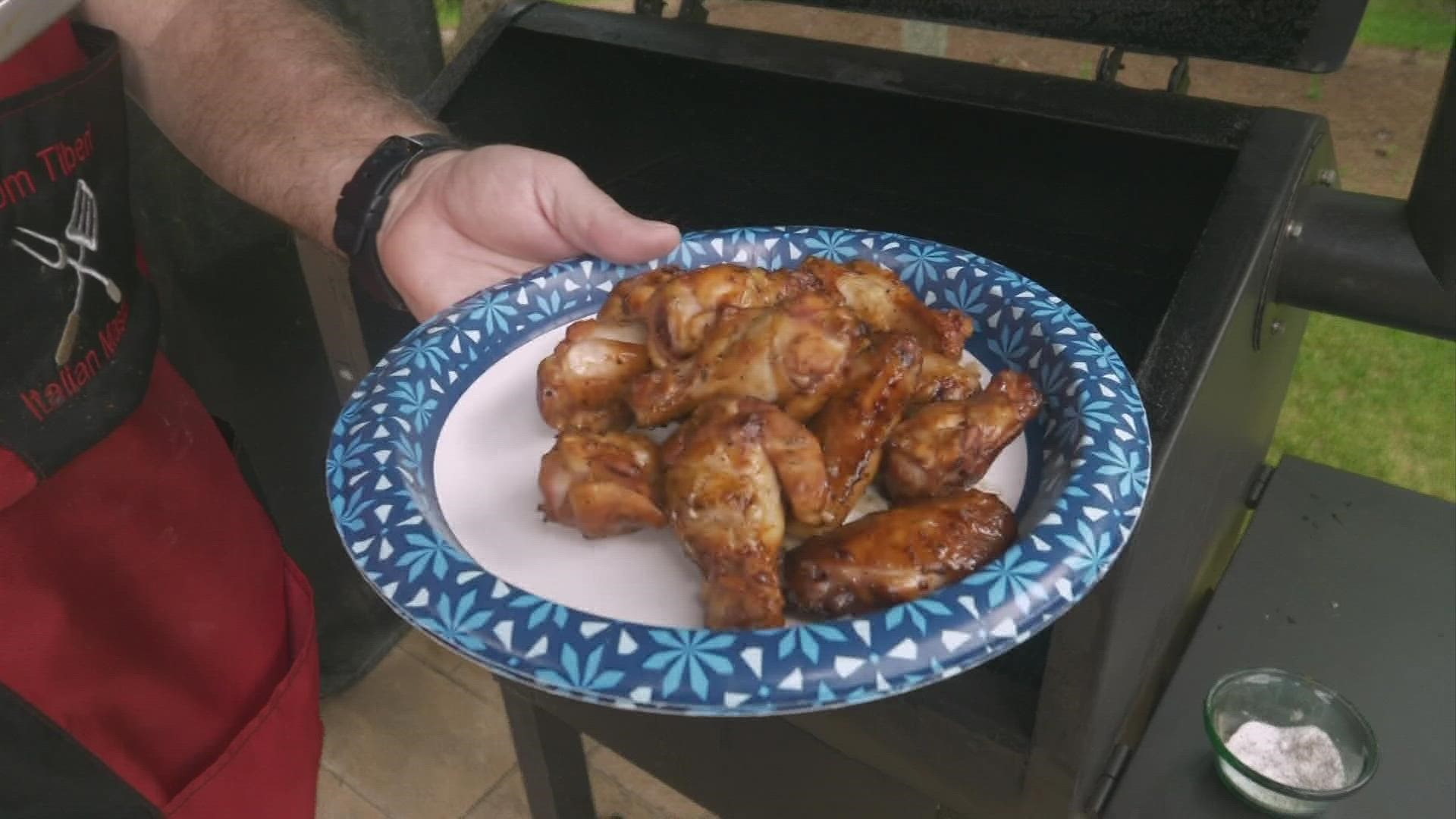 One of Dom Tiberi's go-to dishes, learn how to make smoked chicken wings.