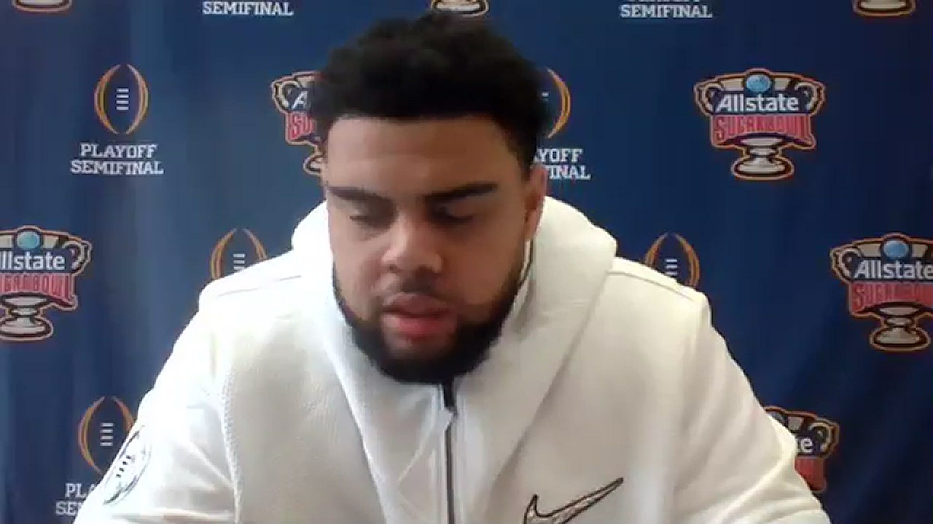 Defensive tackle Haskell Garrett discusses Ohio State's upcoming matchup against Clemson in the Sugar Bowl.