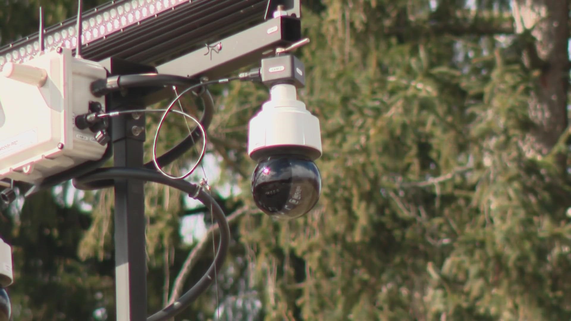 The county installed a motion-sensor system so officials can keep track of the fleet.