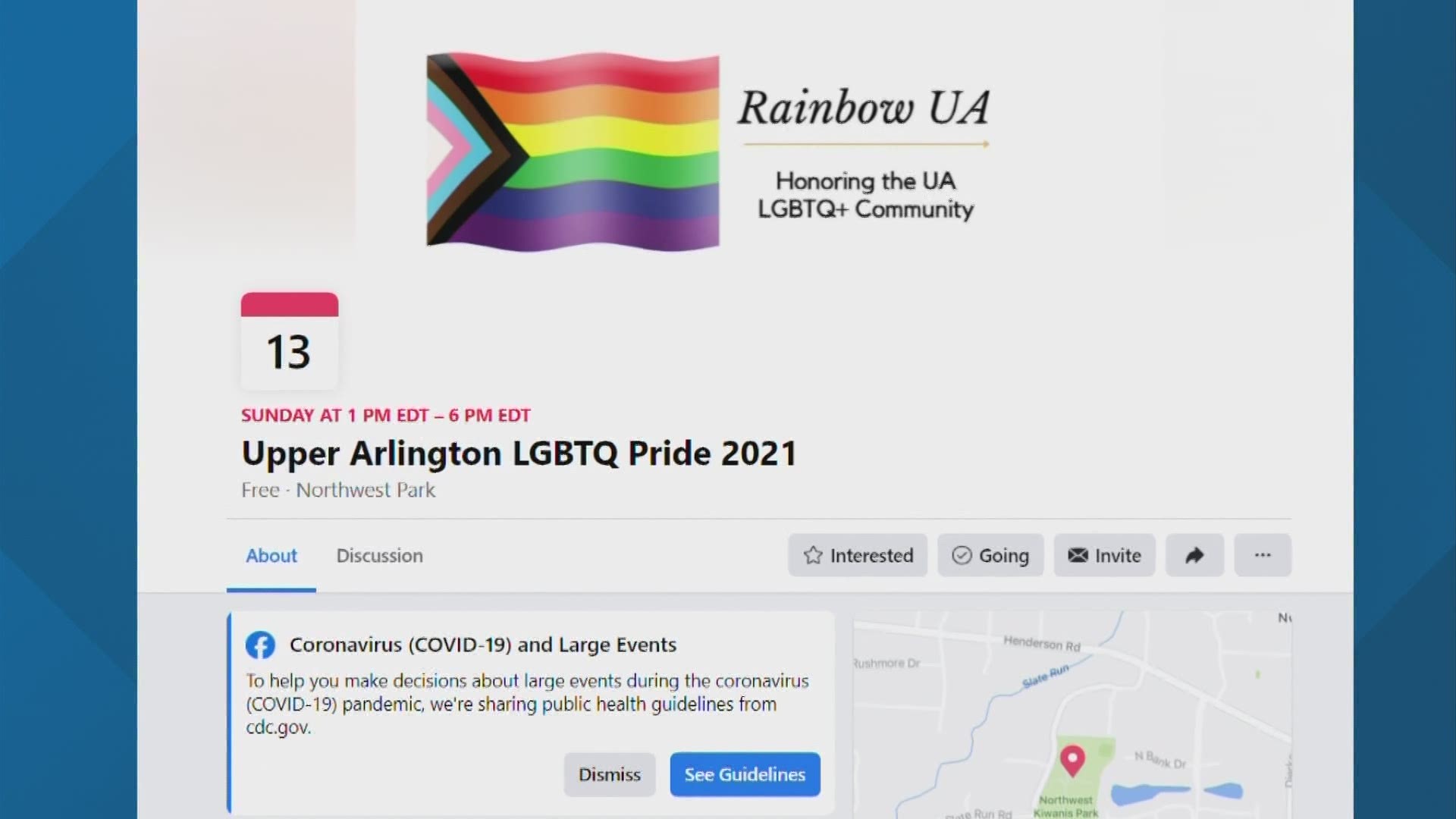 A newly crafted organization will host the first-ever Pride event in Upper Arlington this year.