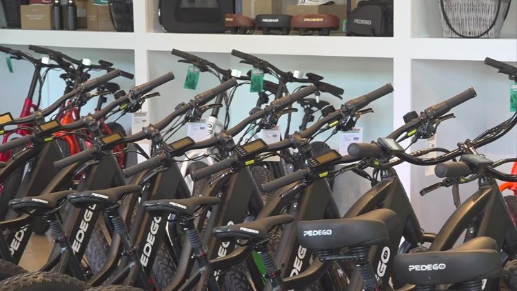 With rise in gas prices, some residents are turning to electric bikes