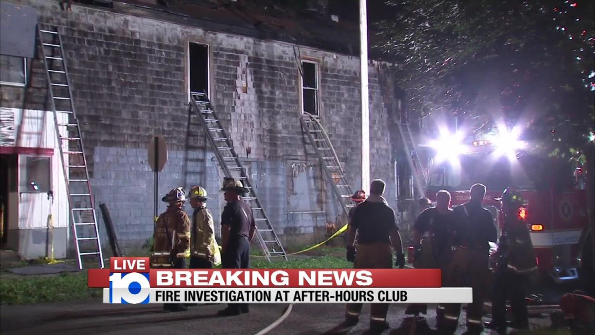 Fire Destroys Columbus Club That Was Scene Of Recent Murder