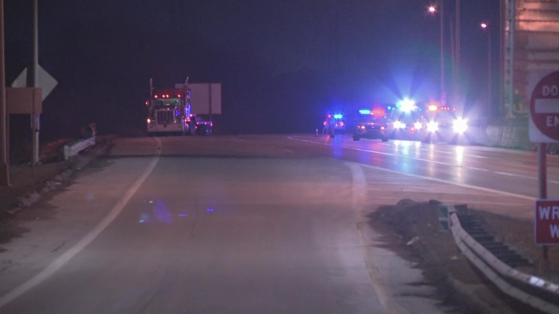 I-71 South from I-270 East to East Crooke Road has since reopened.