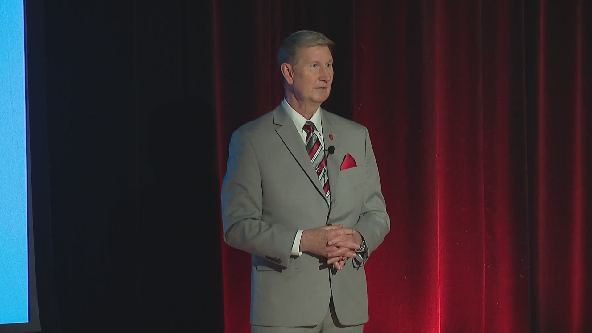 Walter "Ted" Carter said his goal is to improve campus safety.