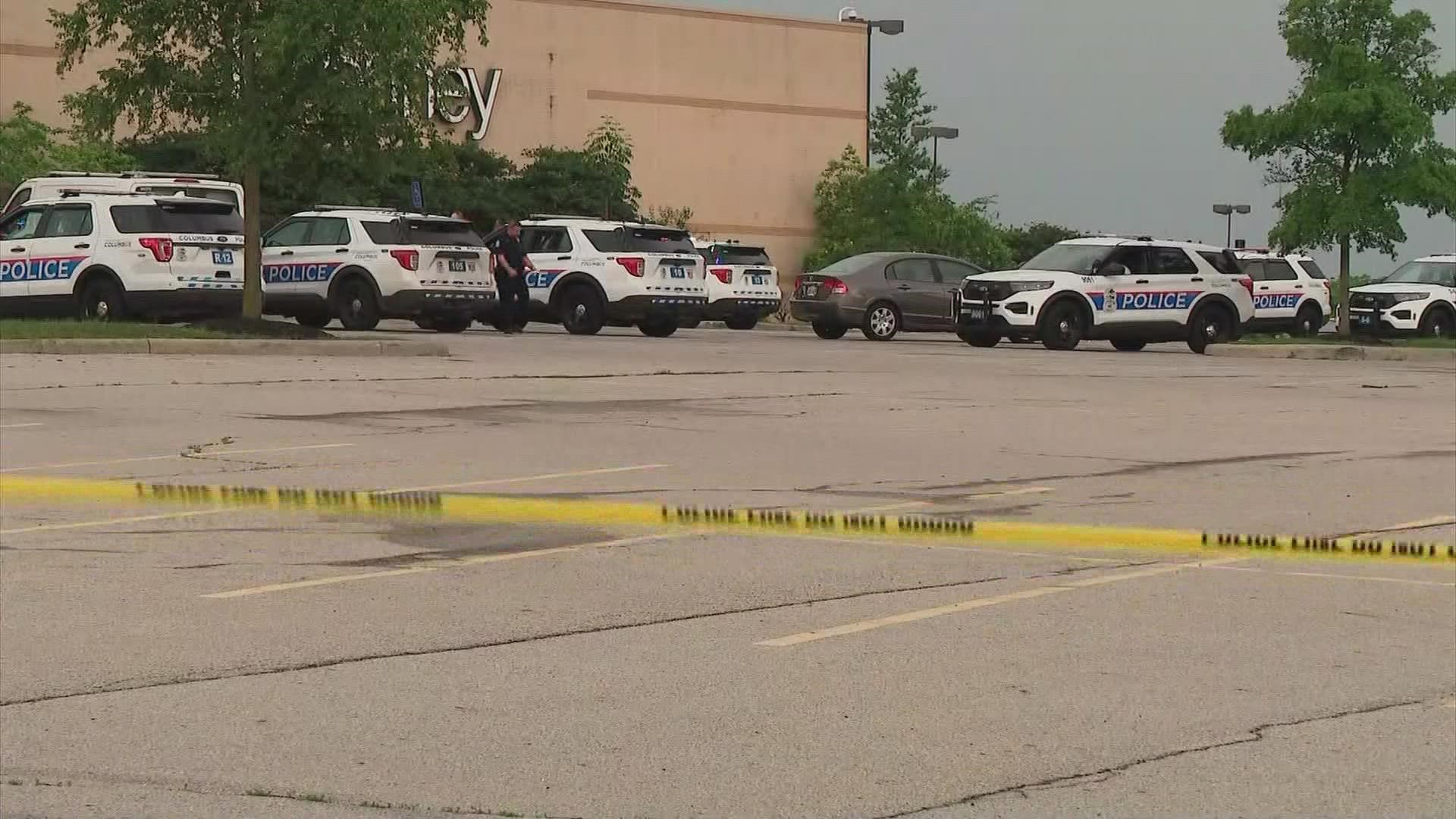 A man is dead and another man is arrested and charged with murder after a shooting inside The Mall at Tuttle Crossing Sunday afternoon.
