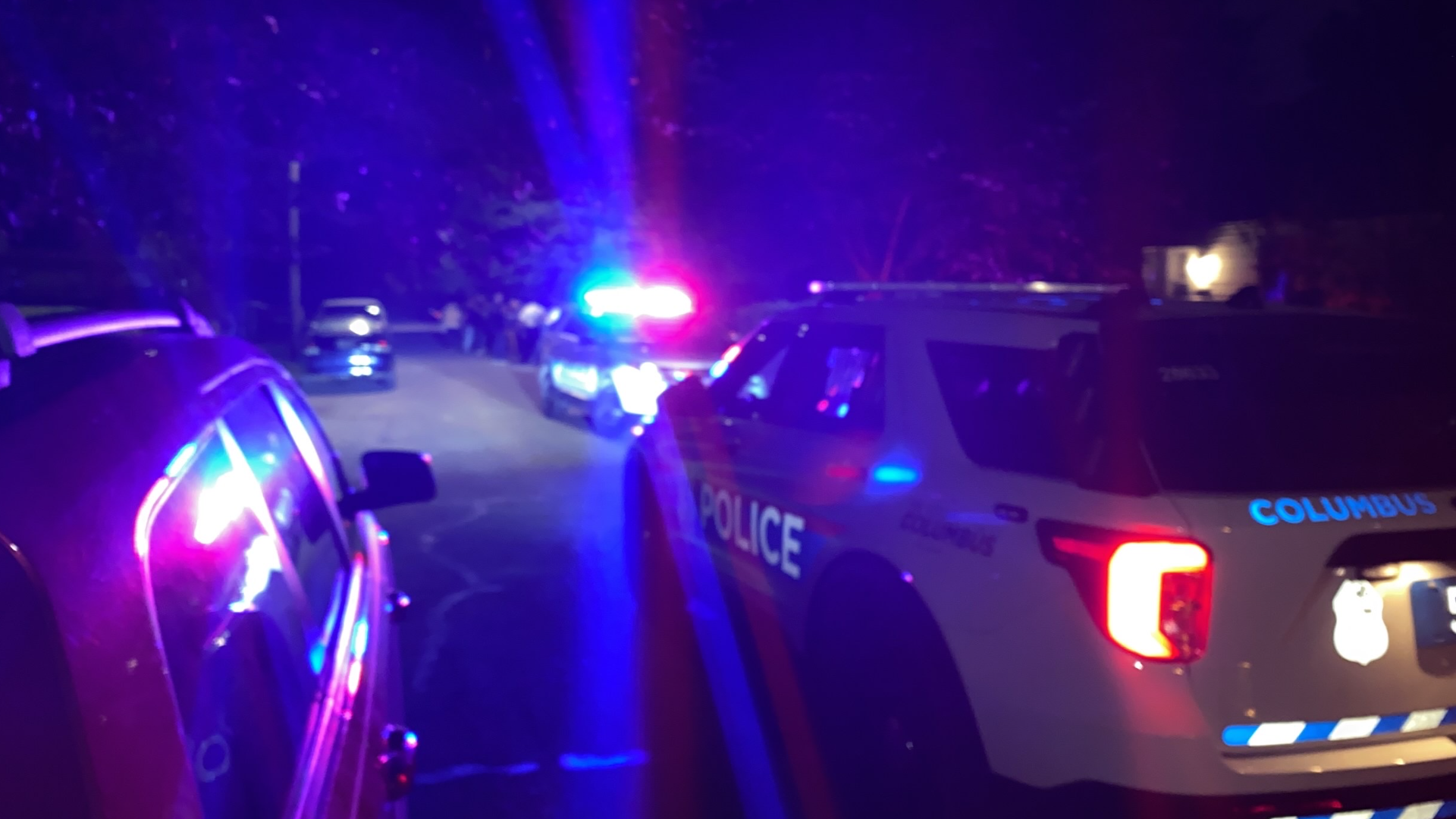 Columbus police found the 24-year-old woman on her porch on the 1300 block of East 16th Avenue suffering from a gunshot wound to her torso.