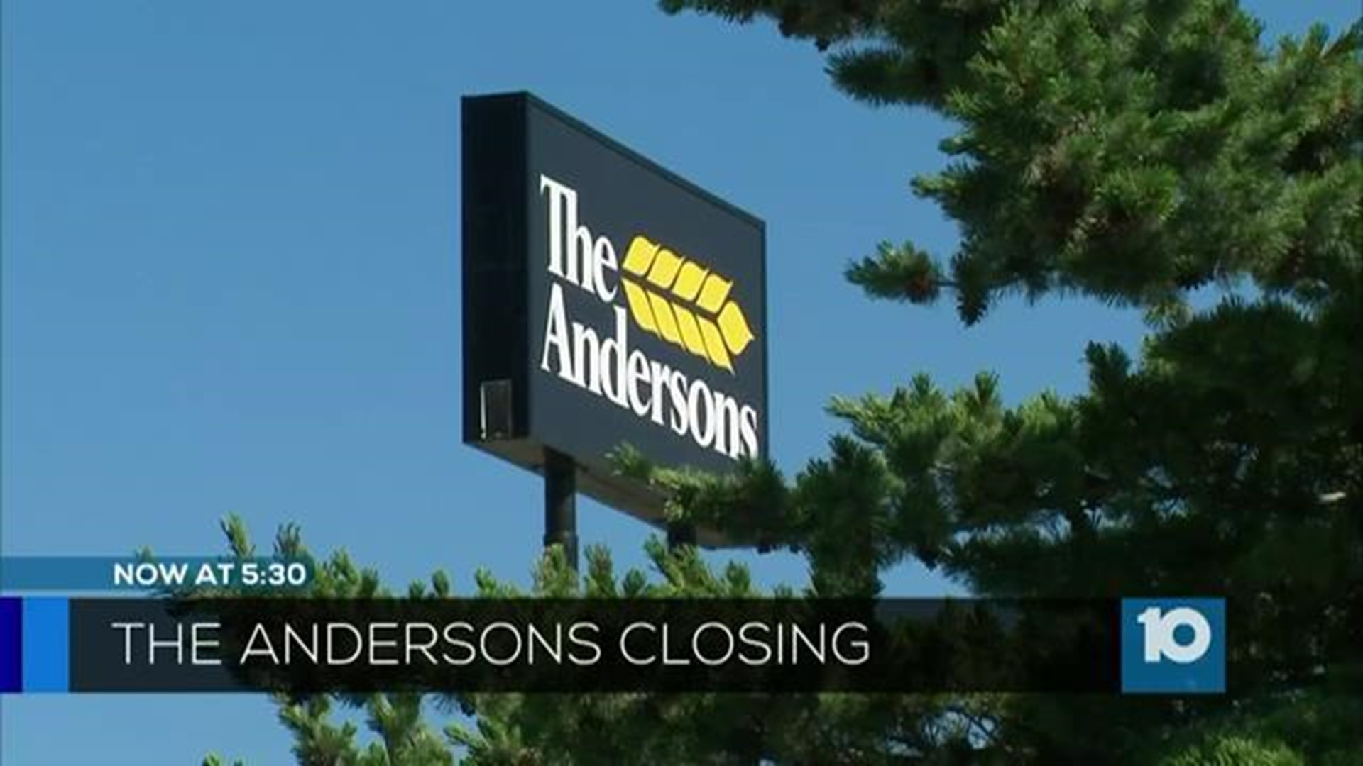 Saying goodbye to Andersons