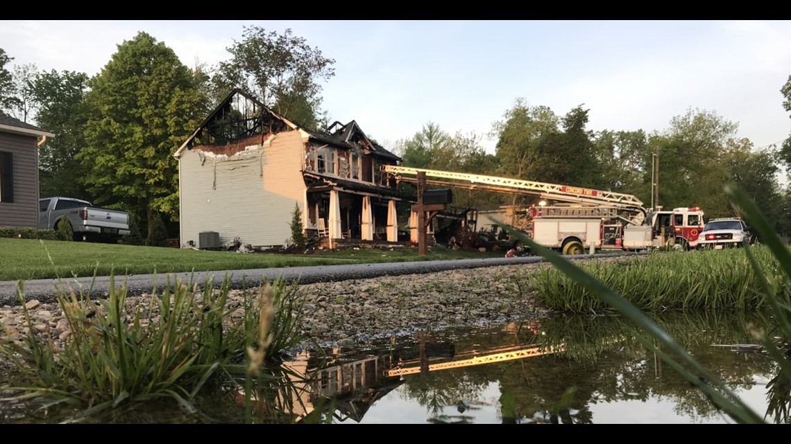 No injuries reported after Delaware County house fire