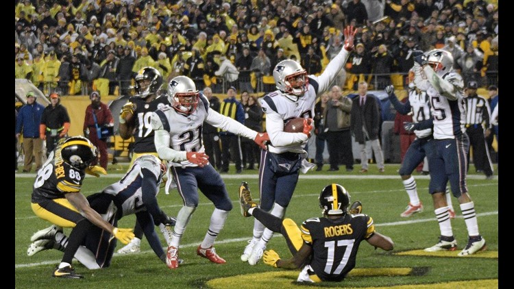 Controversial call helps New England Patriots nip Pittsburgh