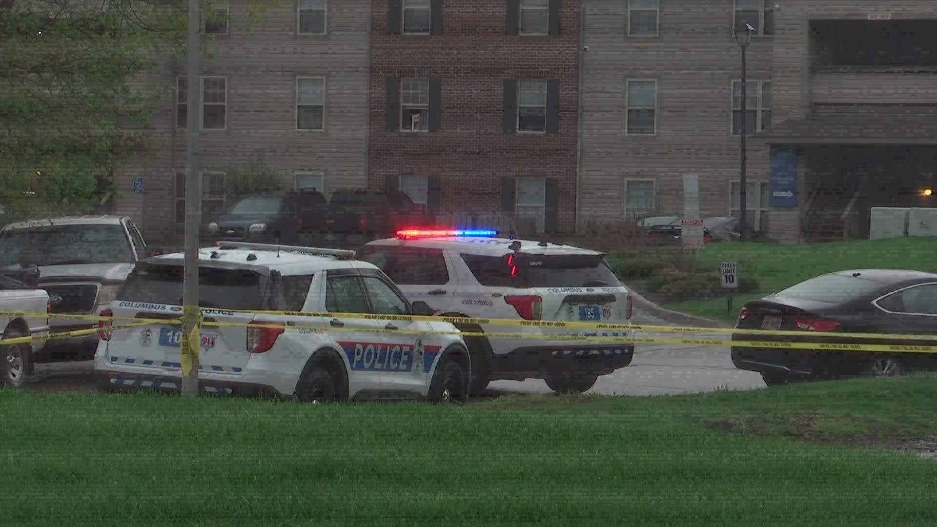 The Columbus Division of Police said officers were called to the 700 block of Worthington Forest Place for a reported shooting.