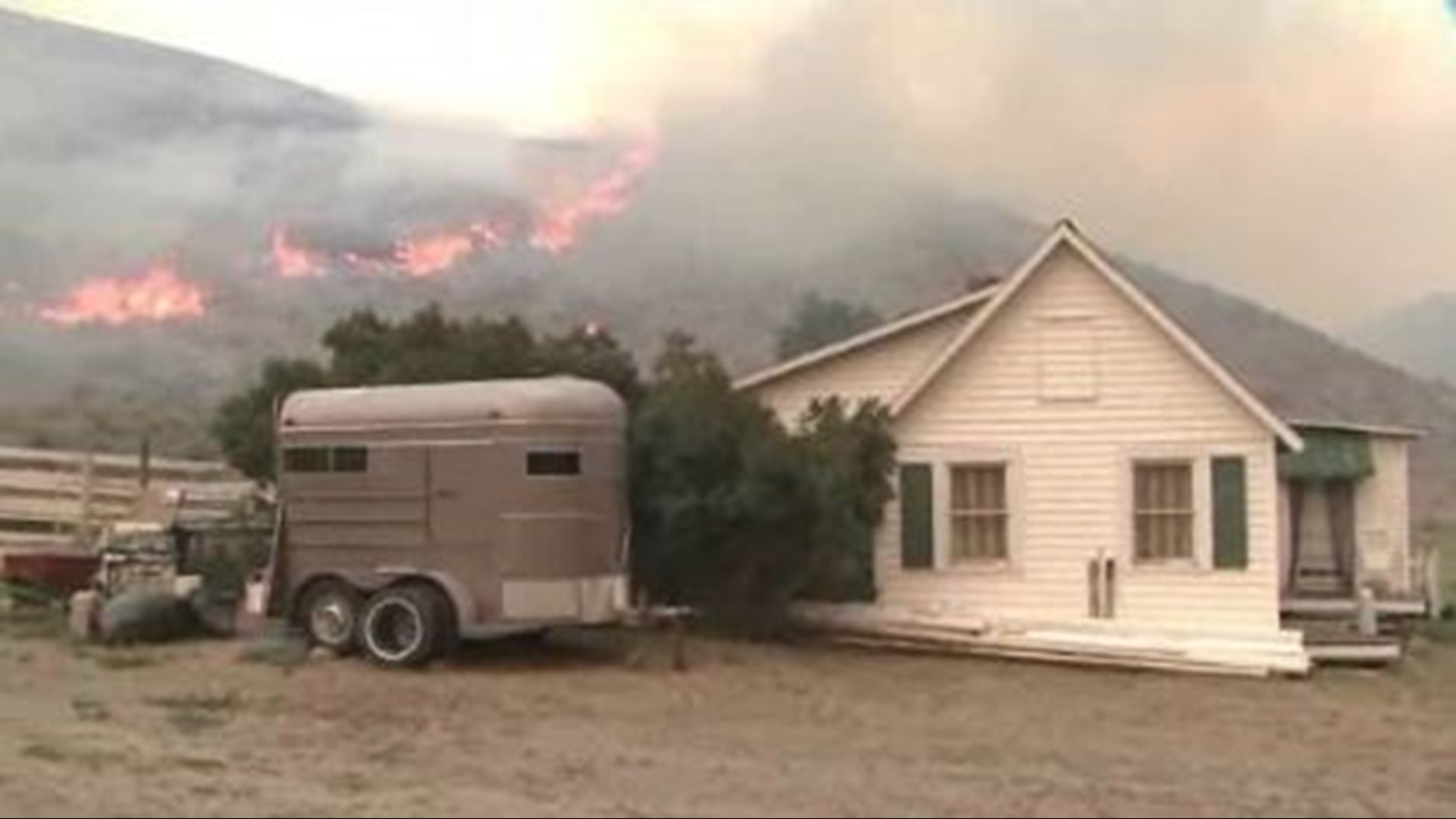 Homes Evacuated In Washington State As Wildfire Spreads | 10tv.com