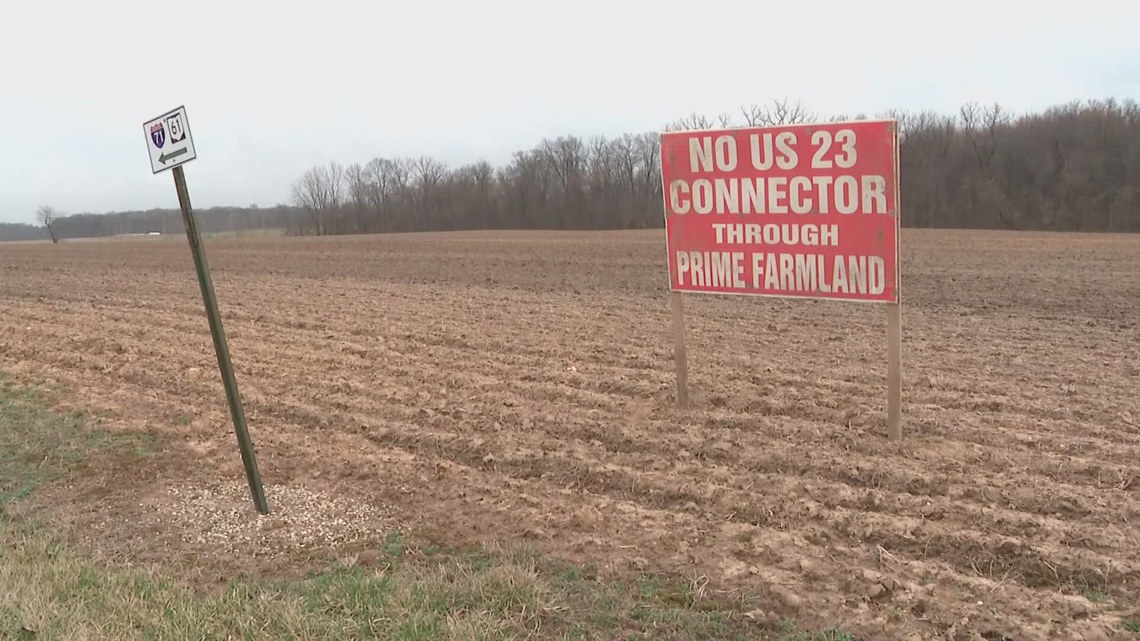 Proposed U.S. 23 and I-71 connector draws concern from Morrow County landowners