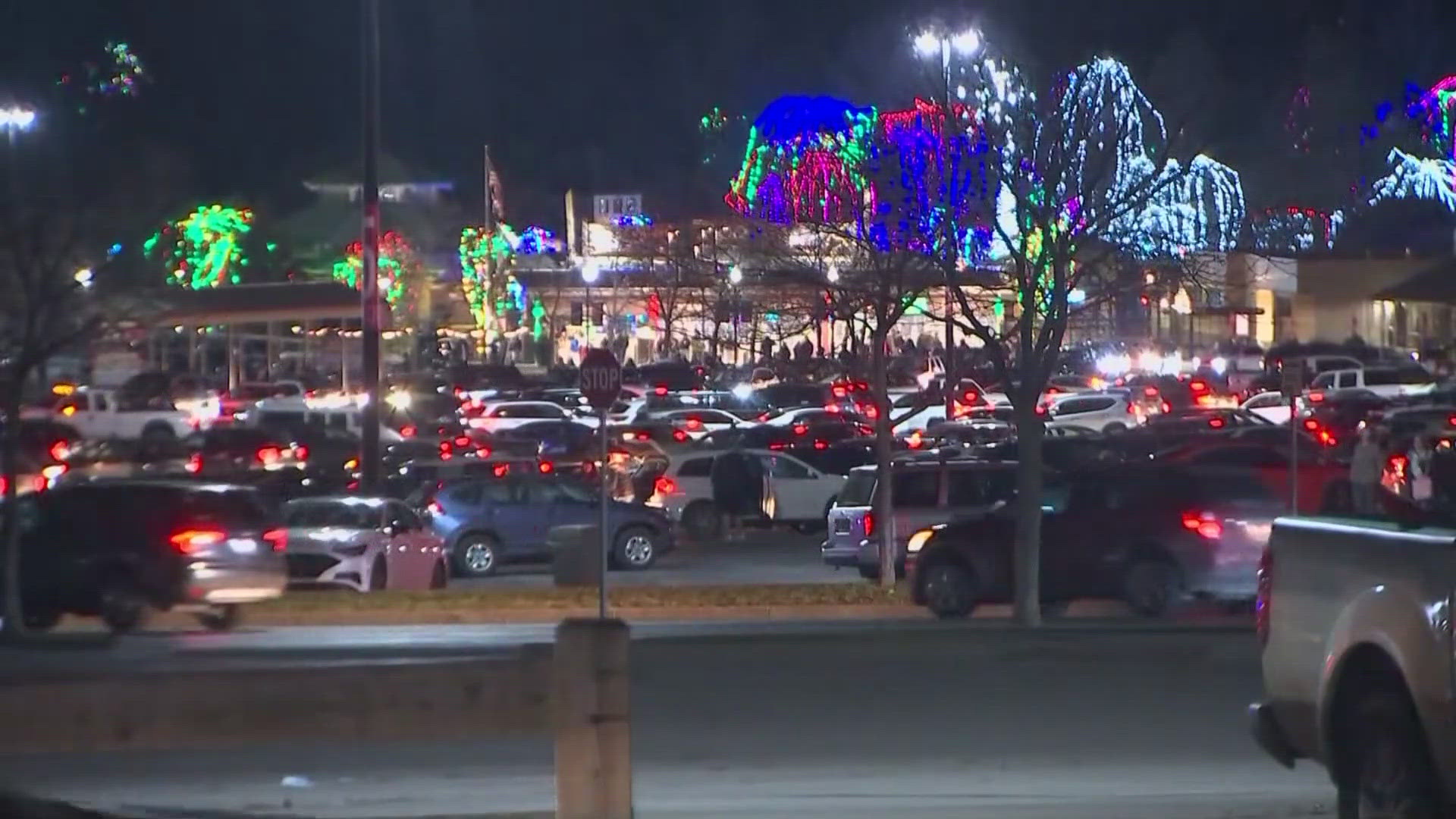 The Columbus Zoo and Aquarium released a statement addressing the hourslong wait for people to leave Wildlights on Sunday.