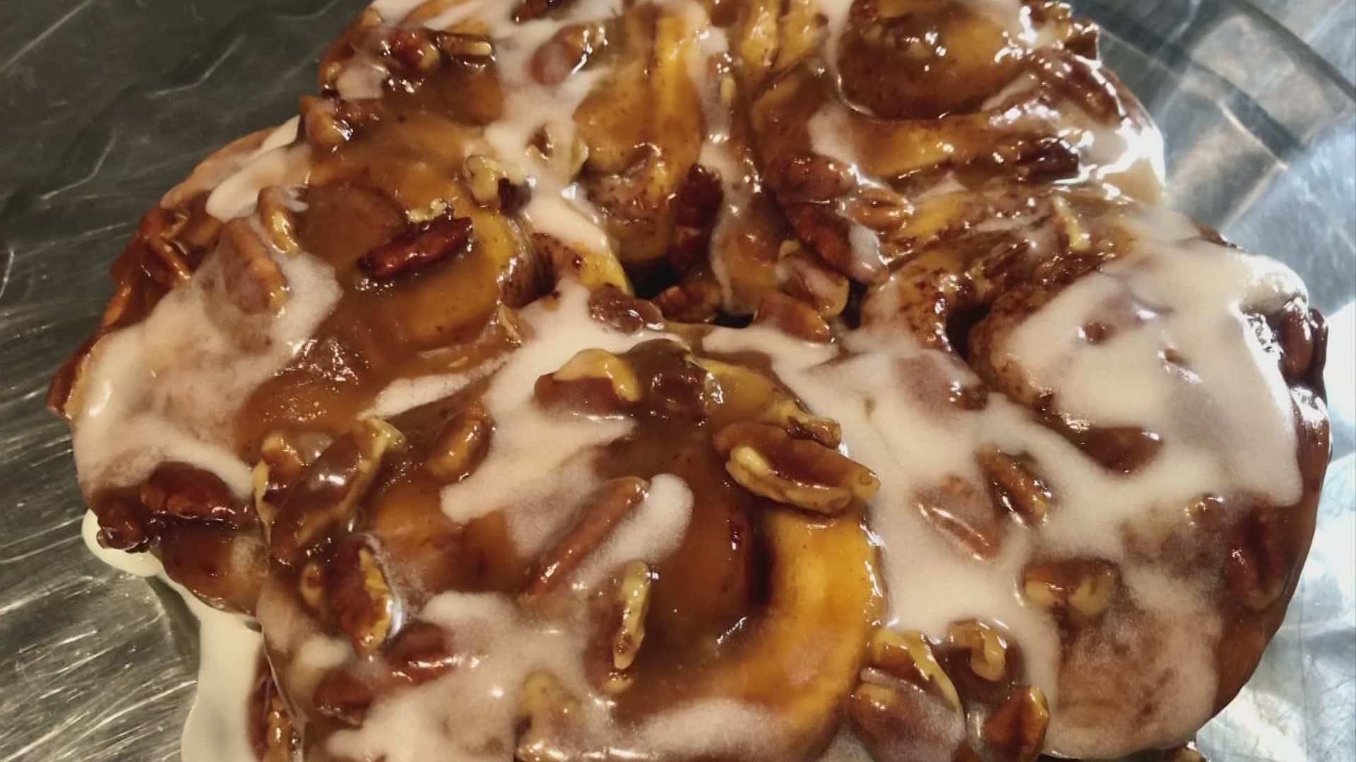 These sticky buns will surely help get your morning off to a sweet start.