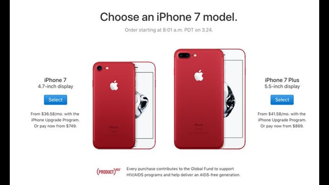 Apple debuts red iPhone to fuel fight against AIDS | 10tv.com