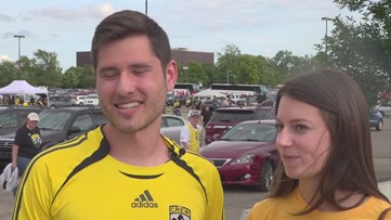 Couple finds love with Columbus Crew