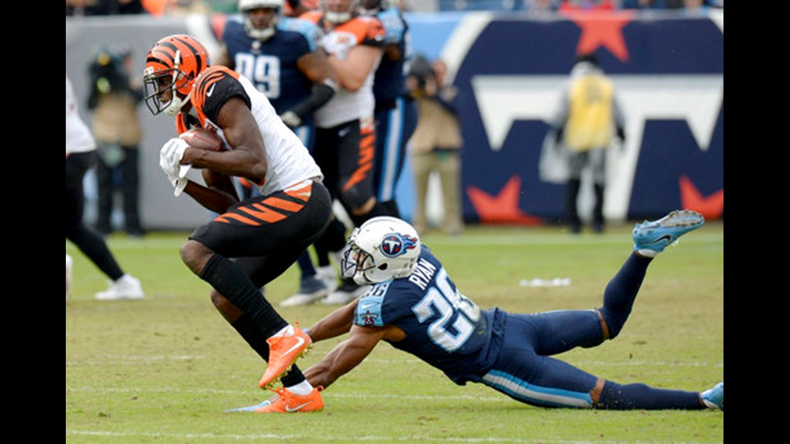 A.J. Green & Jalen Ramsey Ejected After Fight in the First Half, Bengals  vs. Jaguars