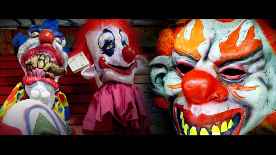 Police 3 men wearing clown masks restrain, rob residents in Columbus