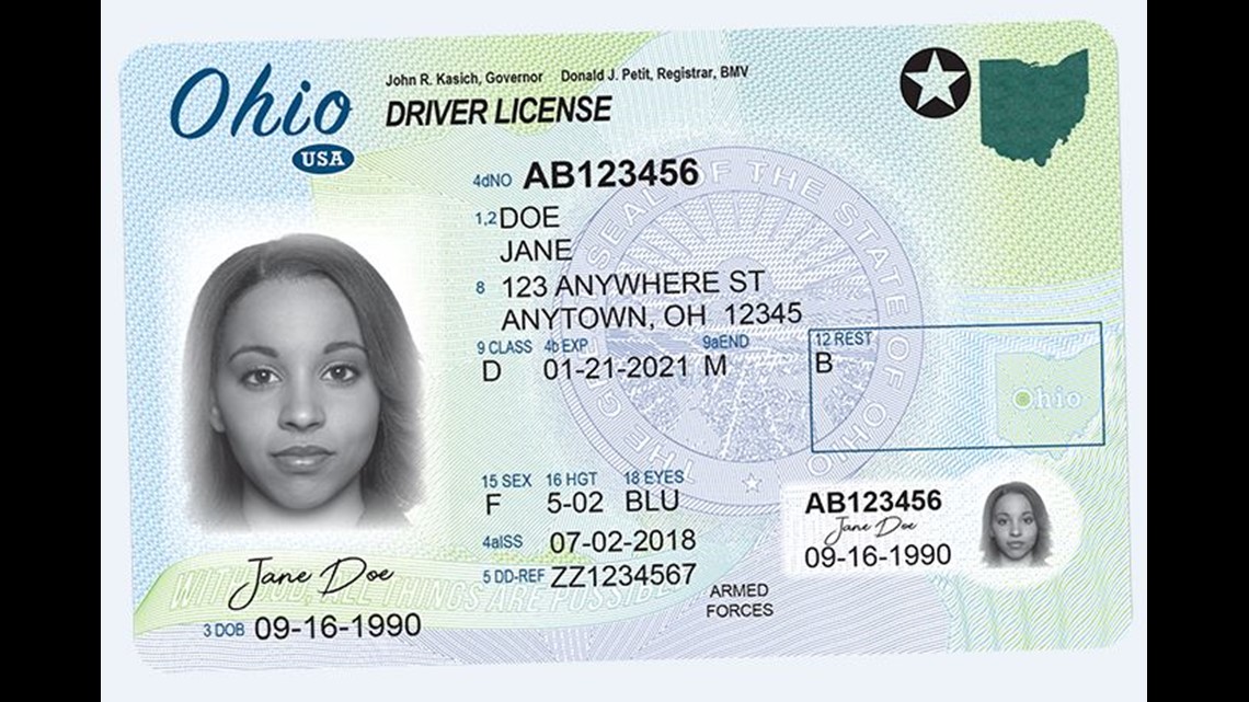 New Ohio driver's licenses being issued to prevent fraud