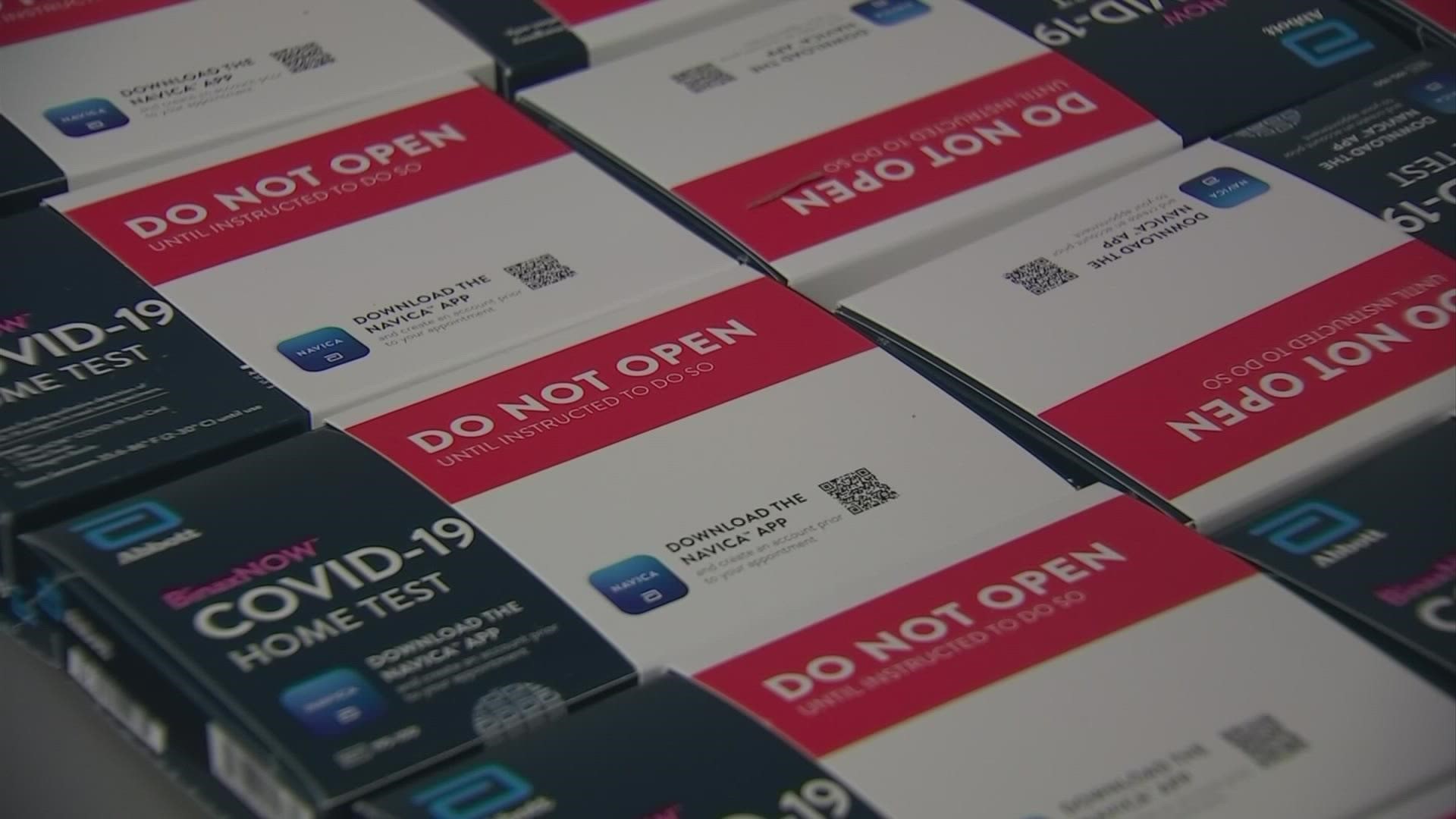 Starting this weekend, people won't have to pay for at-home COVID-19 tests if they have private insurance.