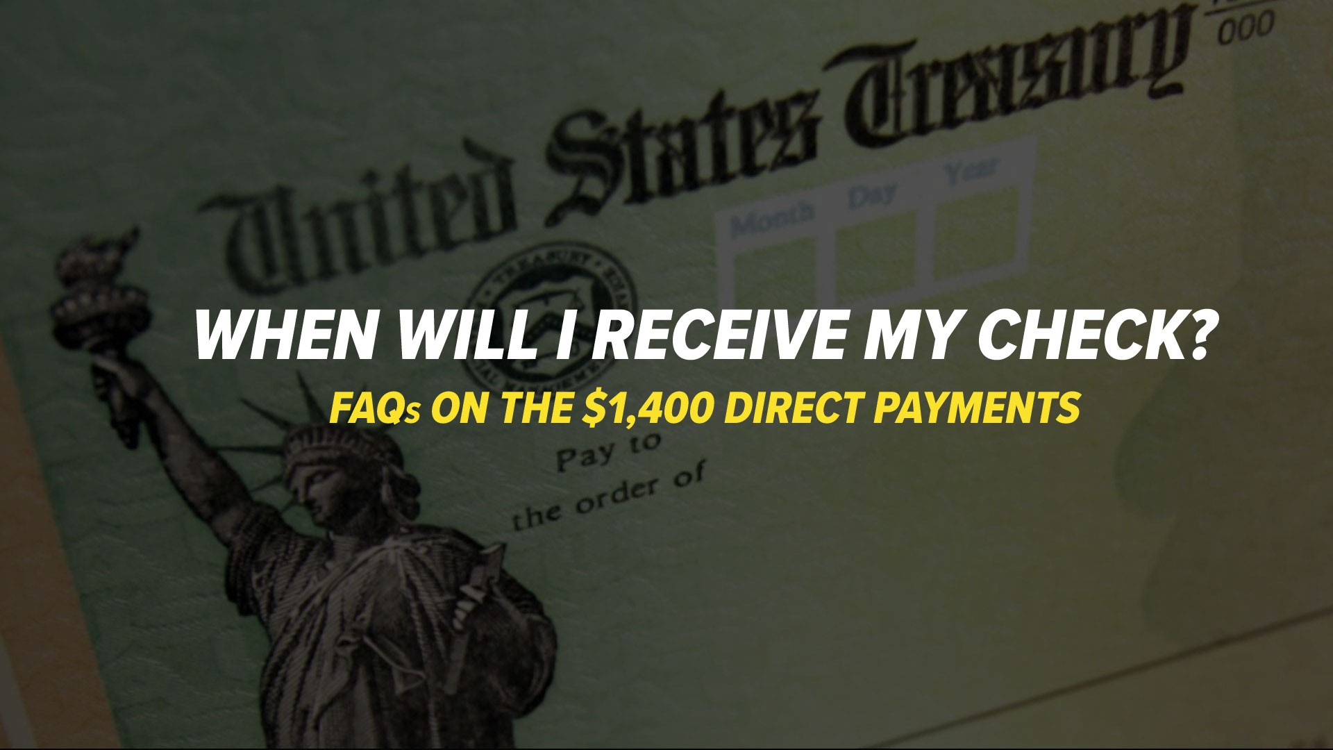 Emily Campbell from The Center for Community Solutions answered several questions when it comes to the third stimulus check.