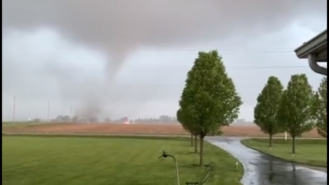 NWS: EF0 tornado touched down in eastern Madison County during Monday's ...