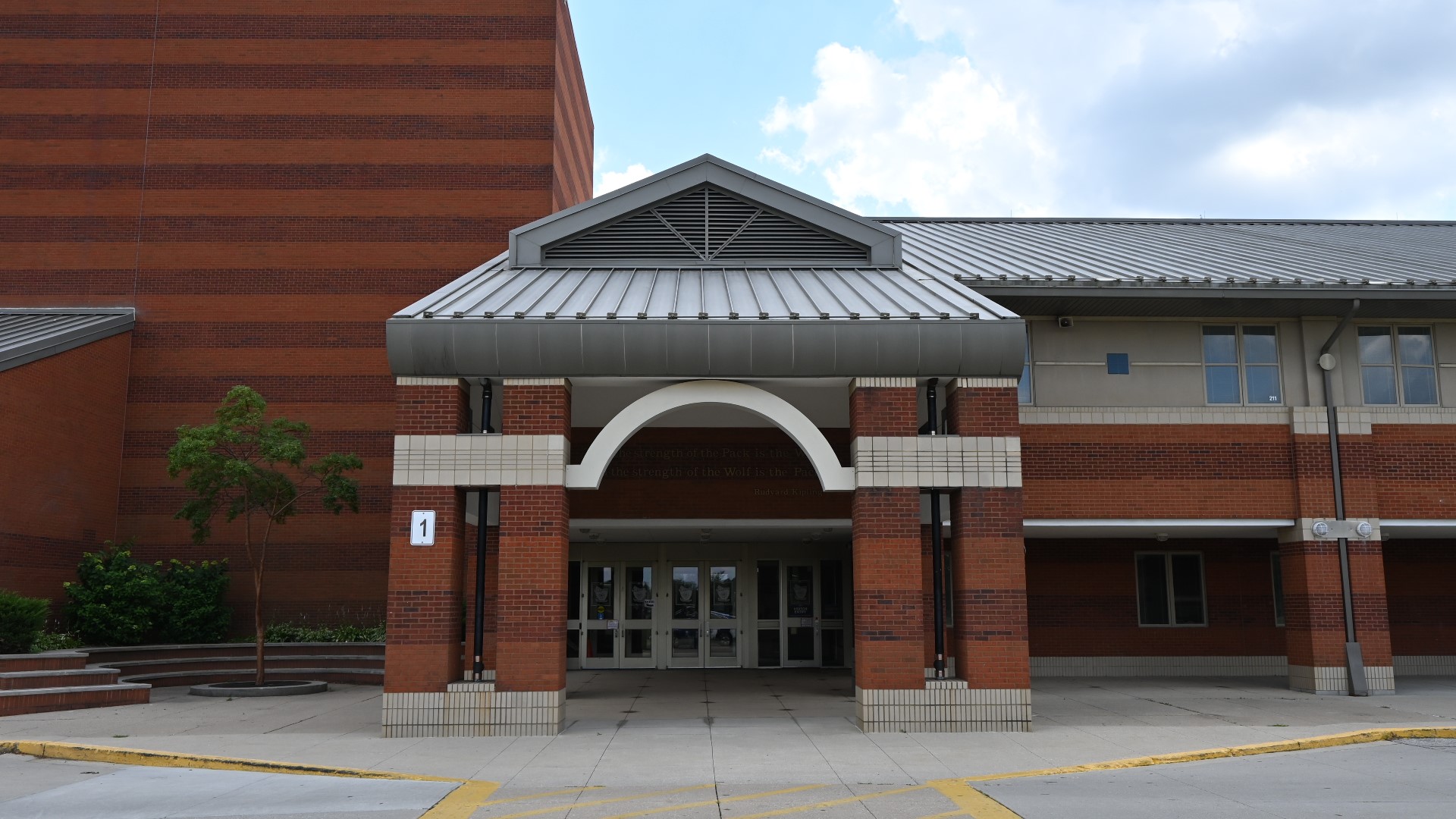 A spokesperson with the Columbus Division of Police said a staff member received a threat electronically and the threat identified the school.