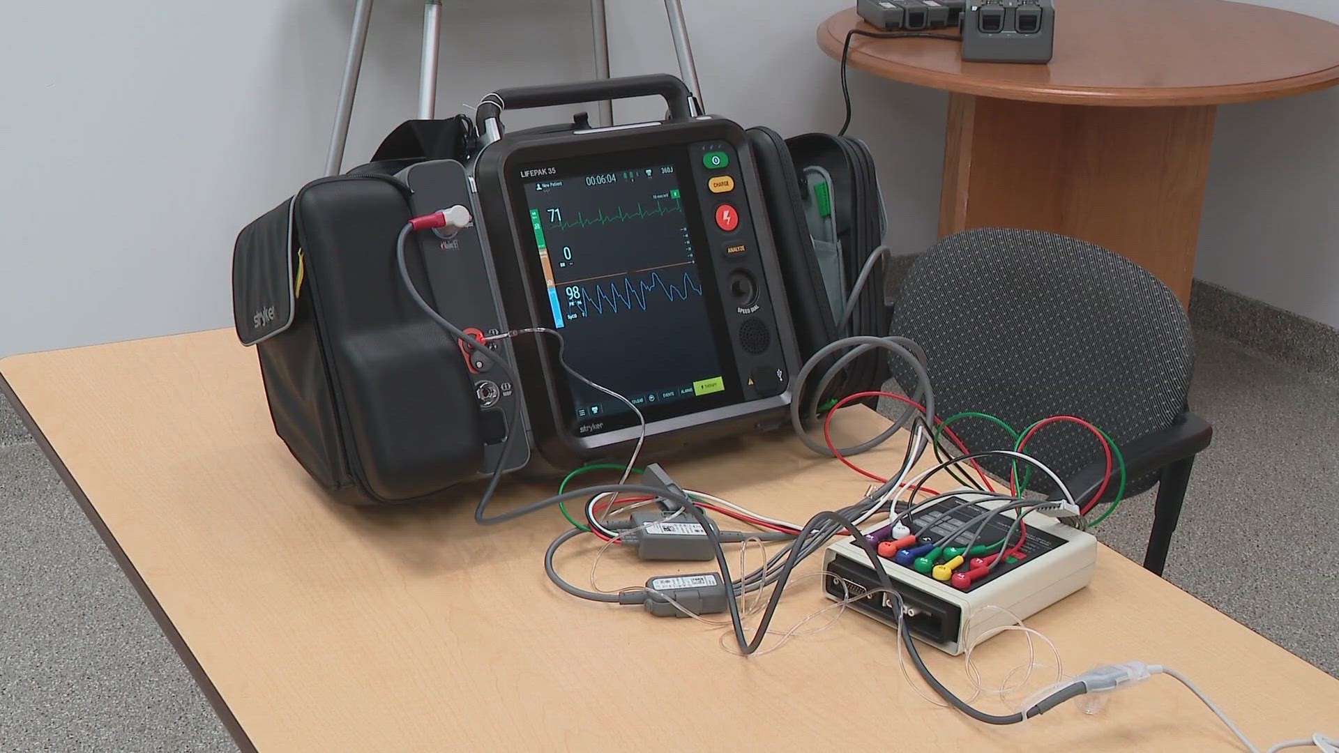 The new technology gives paramedics a better idea about what is going on with heart rates even when CPR is being performed.