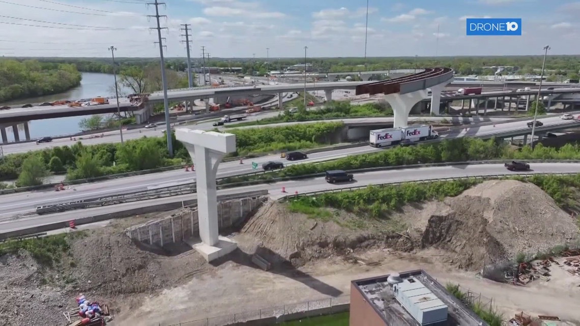 New flyover ramp in downtown Columbus set to open