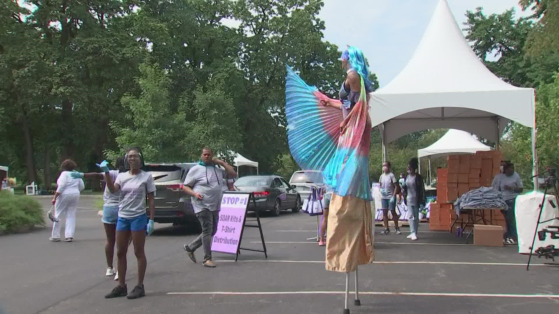 Columbus City Councilmember Priscilla Tyson started the Black Girls Soar Back-to-School Drive-Thru.