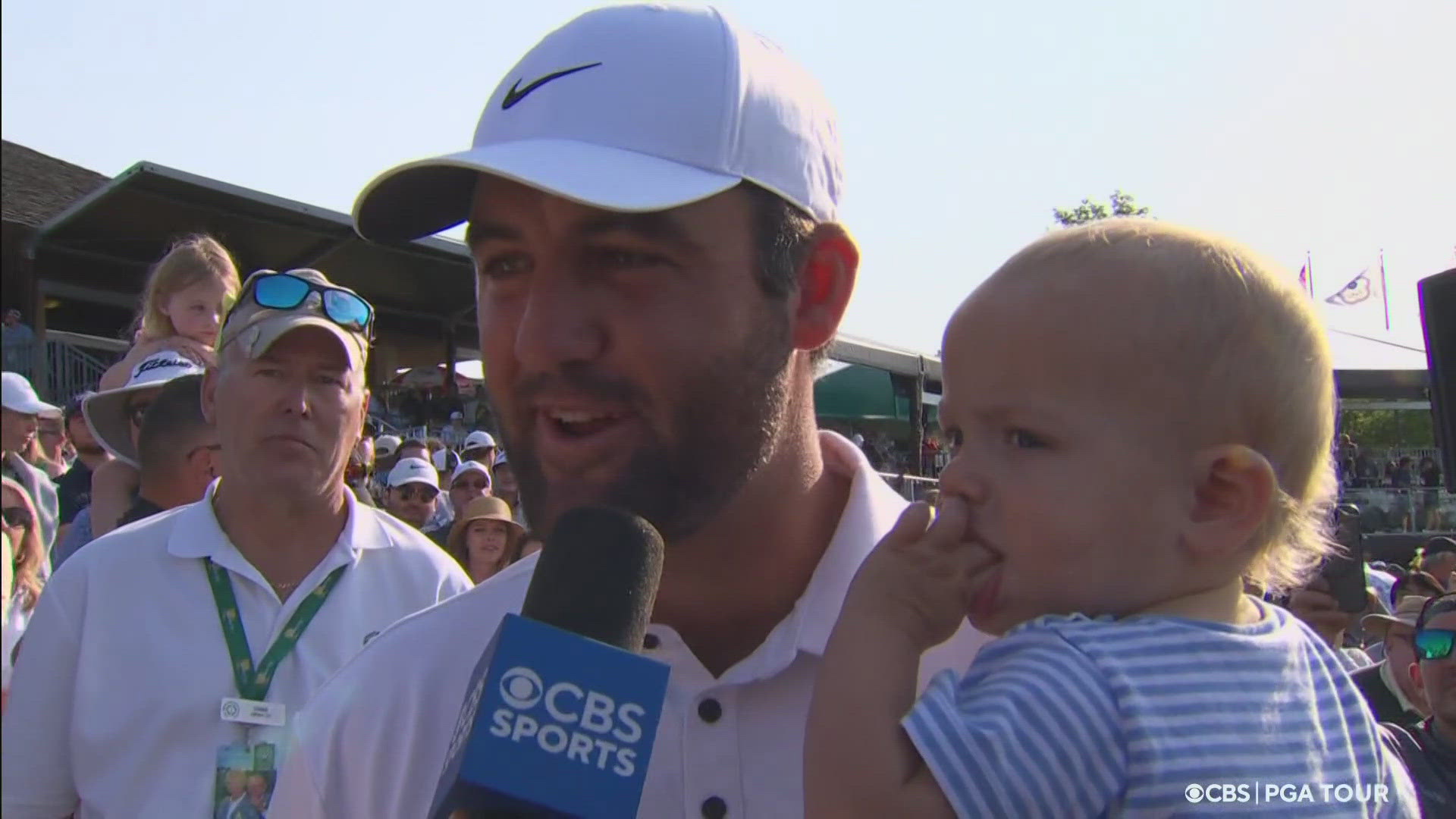 The win marks Scheffler's third in his last four tournaments and he now joins Tiger Woods as the only back-to-back winners at the Memorial.