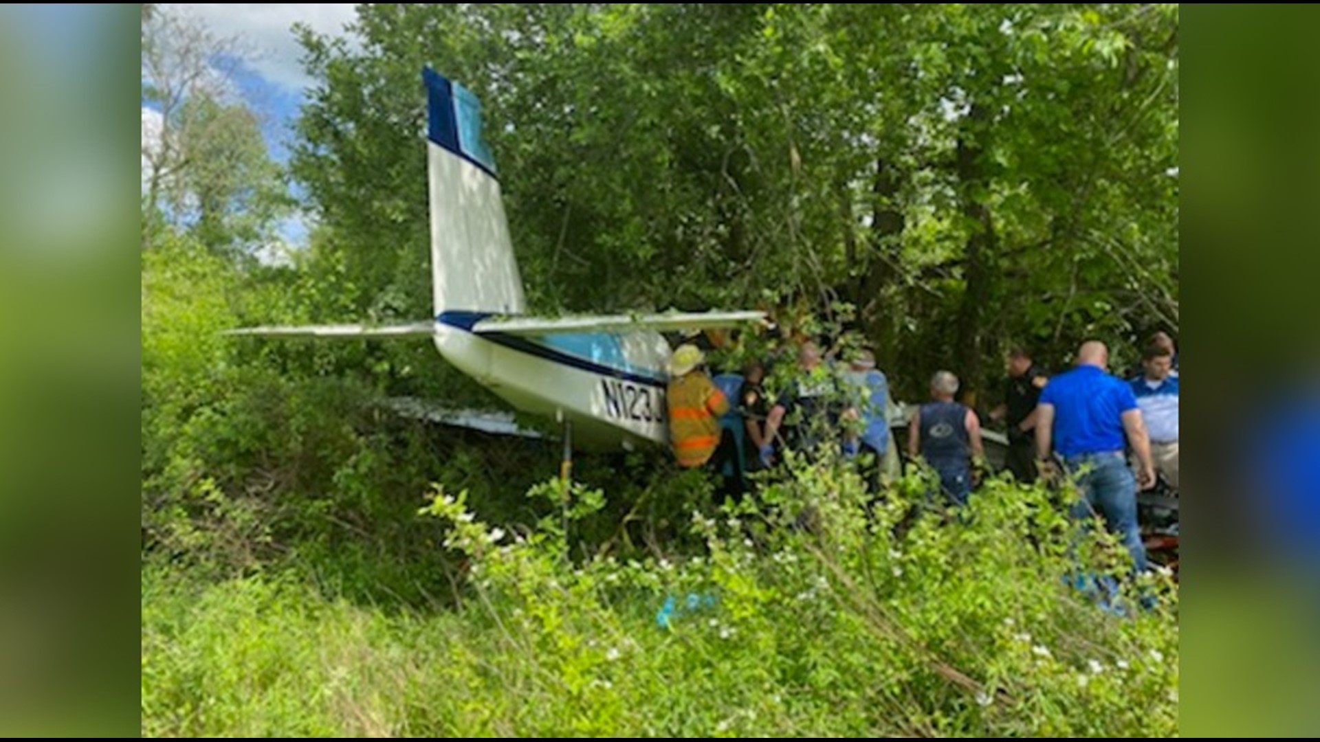 Pilot seriously injured in Guernsey County plane crash
