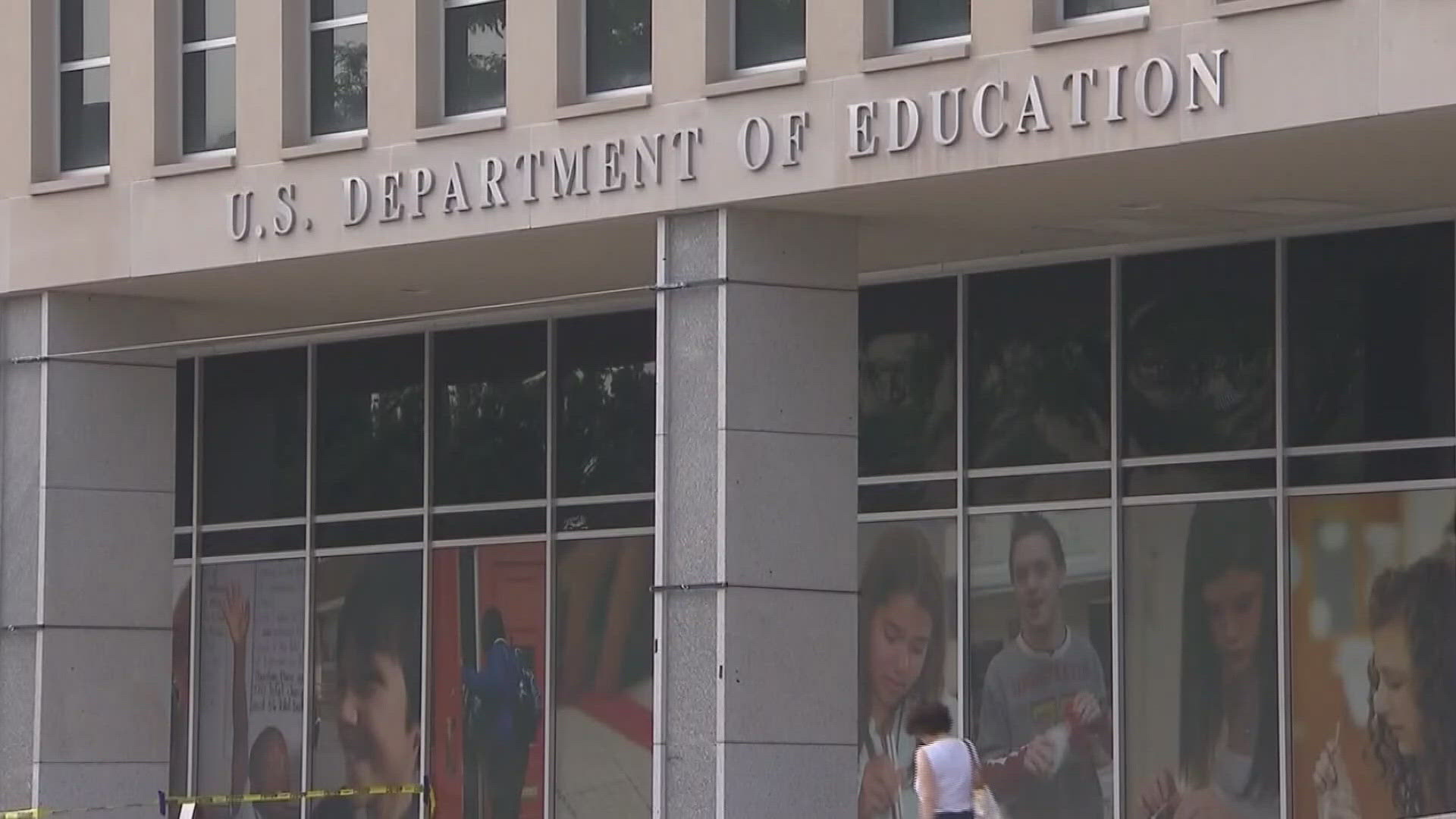 The letter states the US Department of Education will no longer tolerate overt and covert racial discrimination.