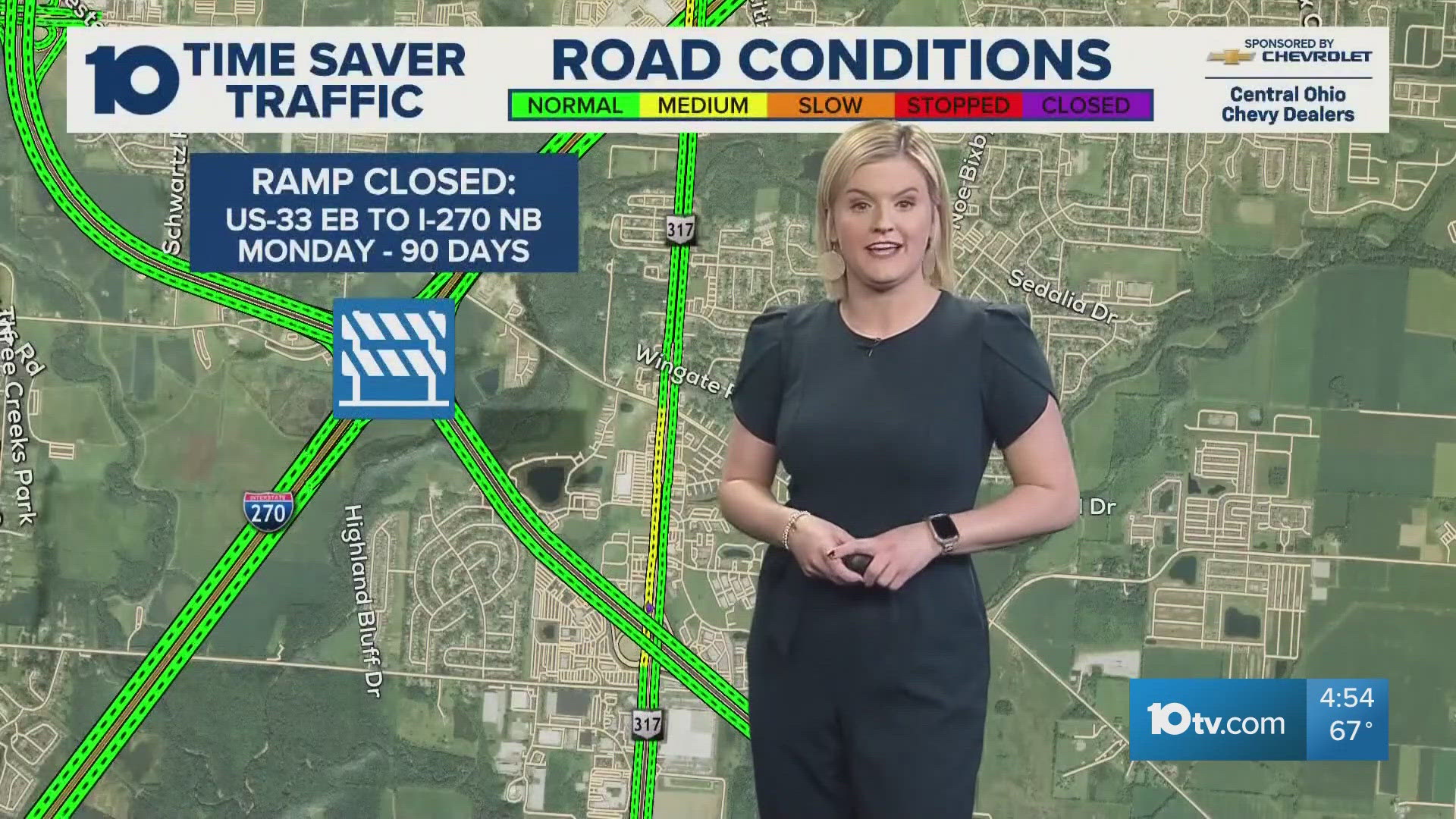Parts of I-270, US 33 to close for extended period starting Monday ...