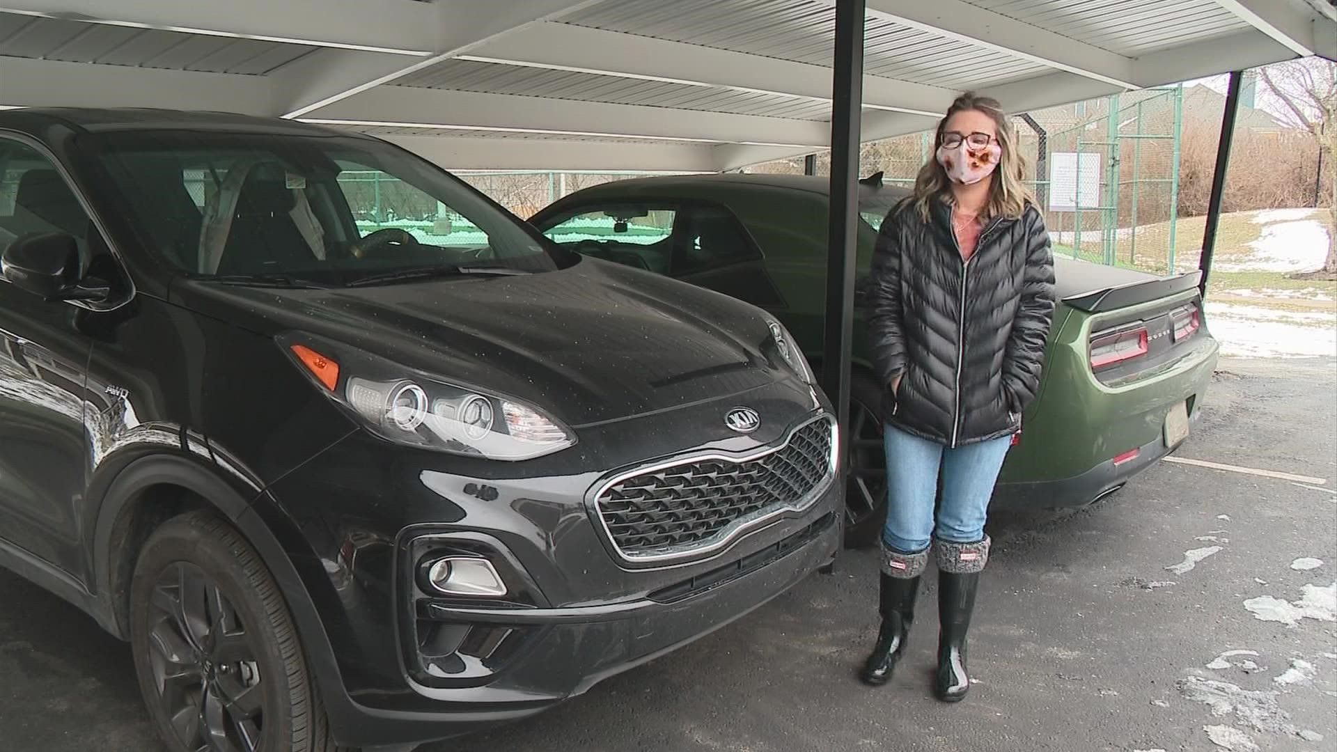Katie Conn said her family had three Kias stolen from them in less than a week. Thieves have been targeting the car brand because of a missing anti-theft device.