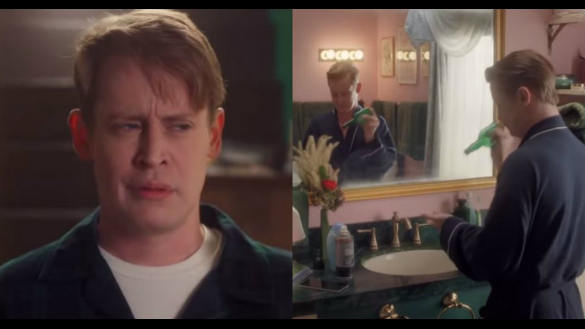 Macaulay Culkin is 'Home Alone' again, recreating classic scenes in new