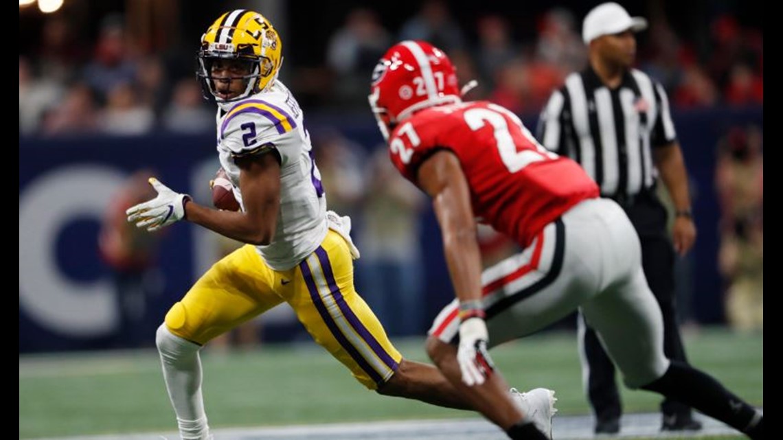 LSU's Joe Burrow, Justin Jefferson lead AP all-bowl team