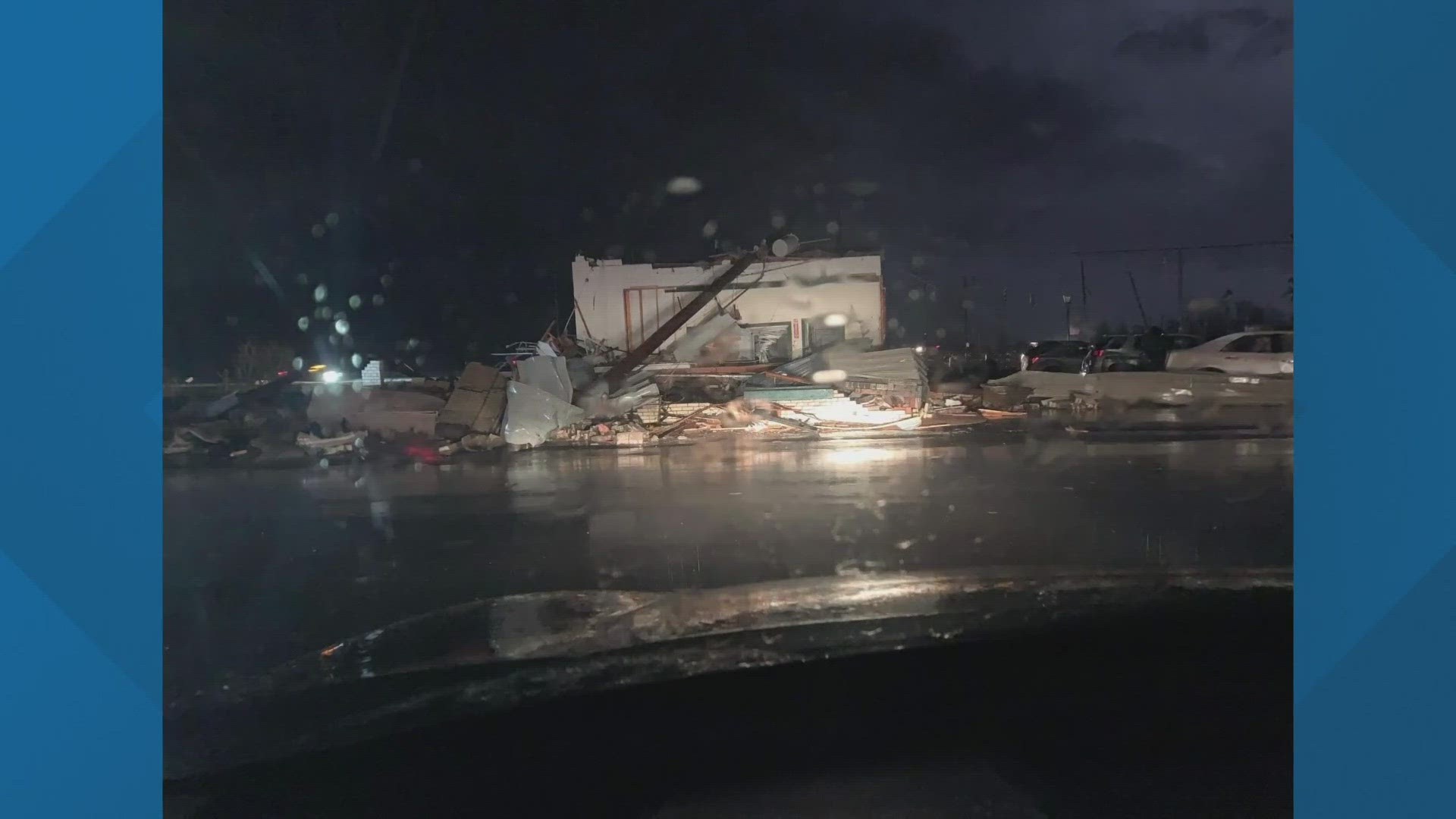 Bobb Yates was out on his first night as a storm chaser when he realized the storm was headed right toward his home.