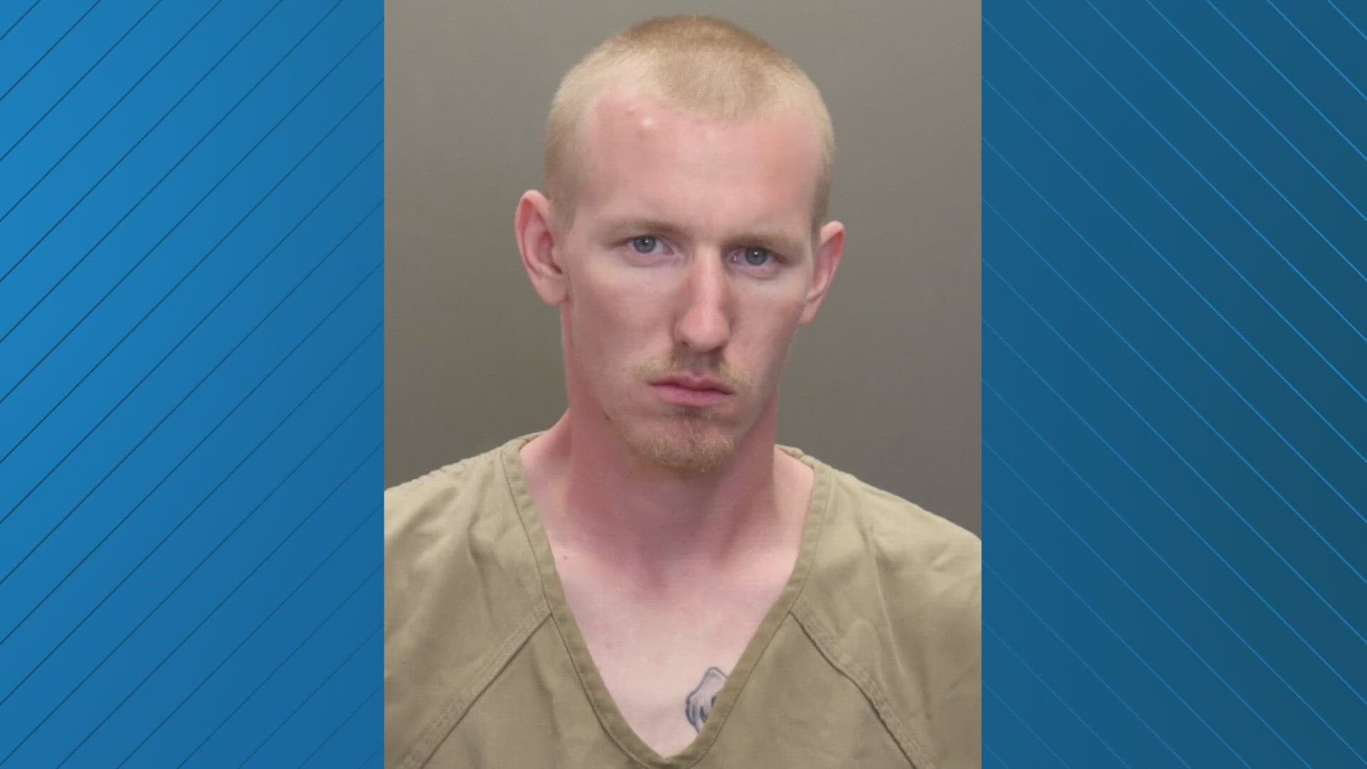 James Scaff was sentenced on Jan. 25 to eight years and nine months in prison for his role in multiple break-ins and thefts in March and April 2023.