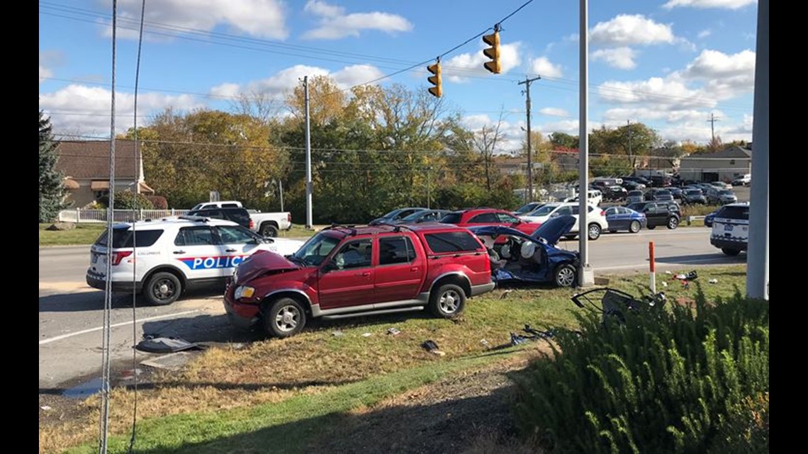 West Columbus crash sends 3 to hospitals, including 2 to Nationwide