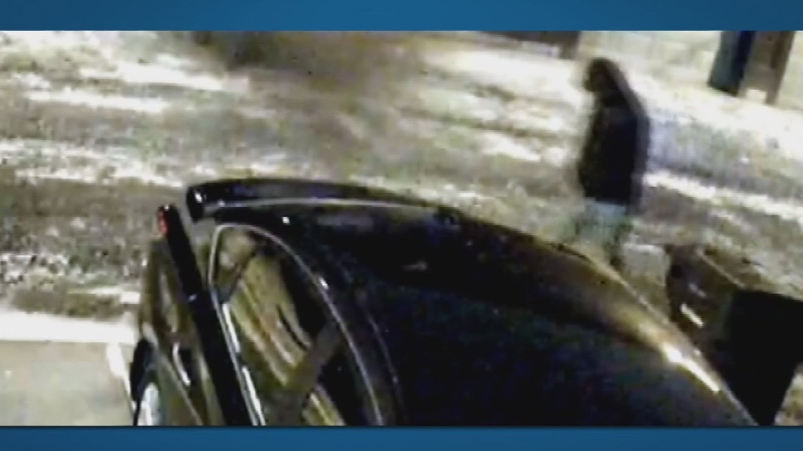 Police said the person of interest was walking in the alley near Spencer and Monique Tepe's home between 2 a.m. and 5 a.m.