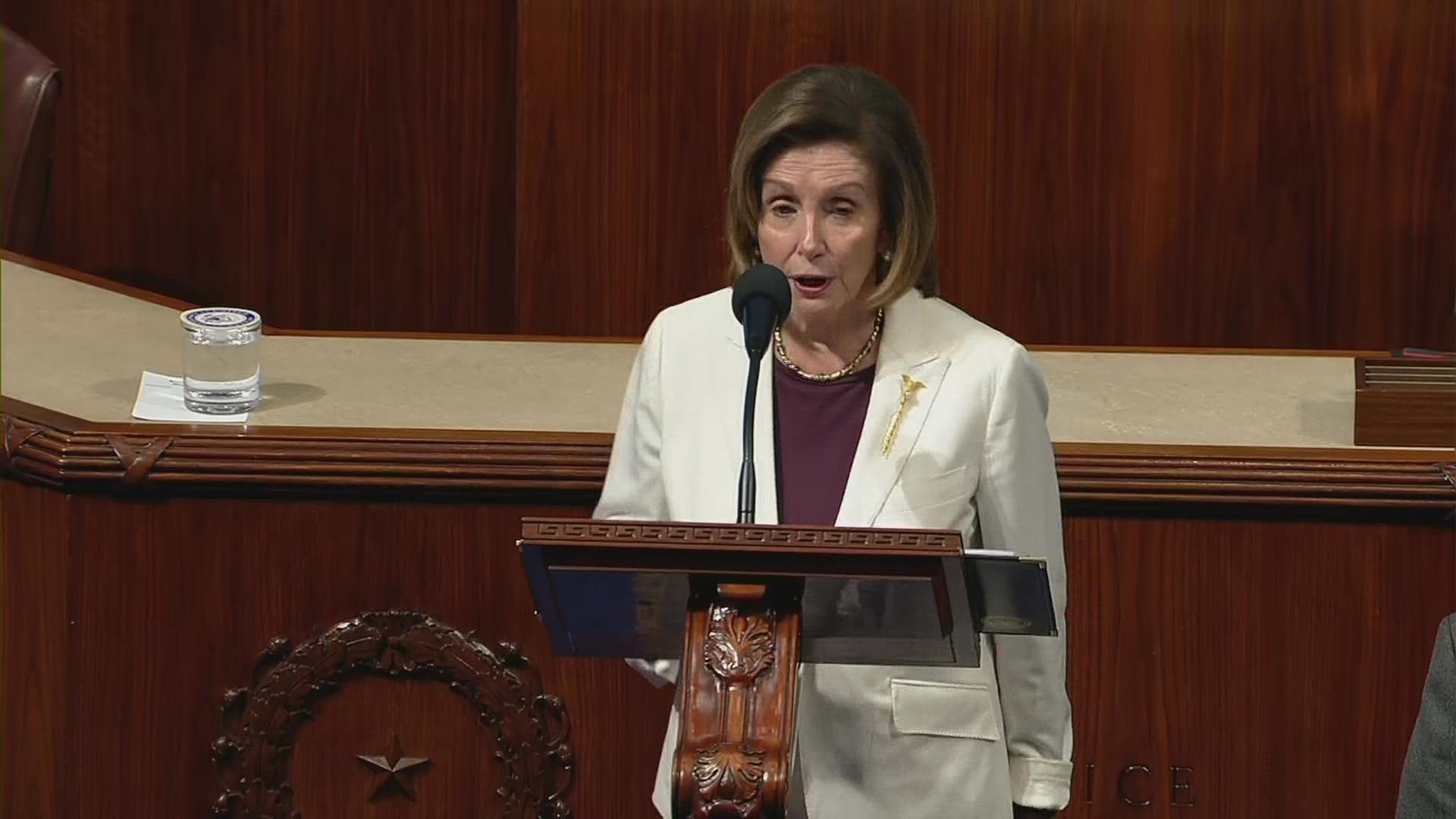 House Speaker Nancy Pelosi says she will not seek a leadership role in the new Congress.