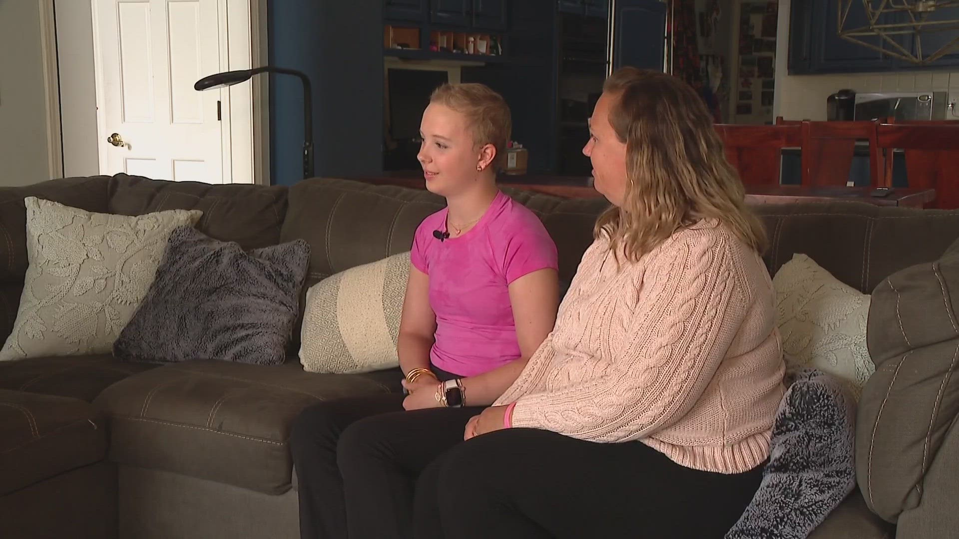 10TV's Yolanda Harris speaks to a family who say they were helped by Nelly's Champions 4 Kids, also known as NC4K.
