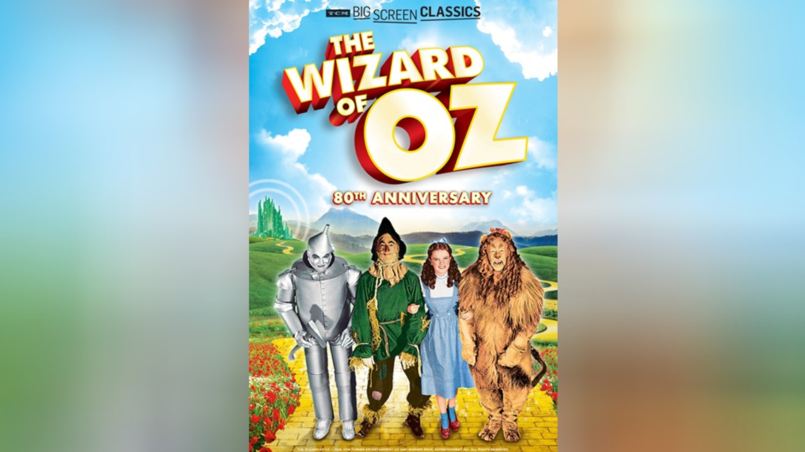 'The Wizard of Oz' returns to theaters starting today for film's 80th