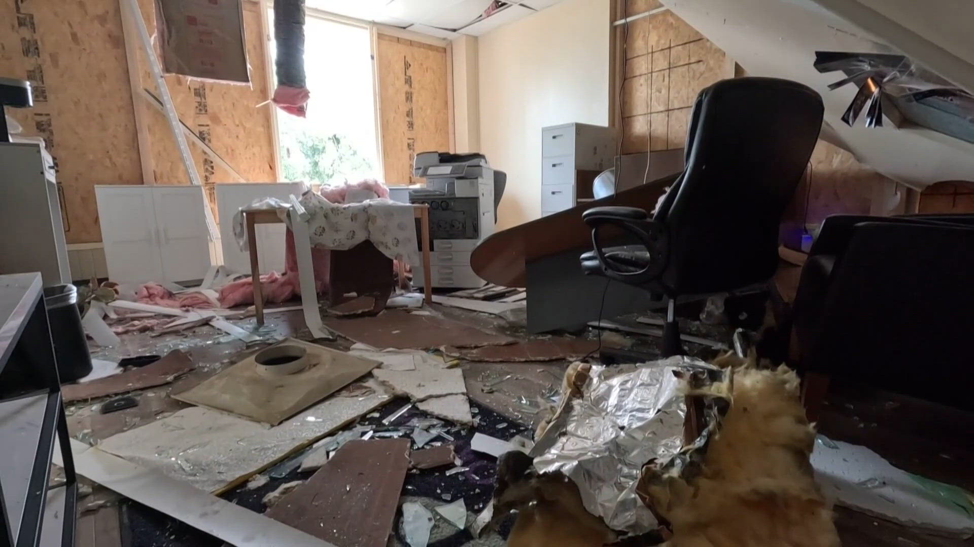 Columbus counseling center significantly damaged in severe storms
