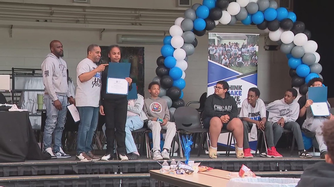 Columbus middle school students graduate from Guns D.O.W.N. program, promoting peace over violence