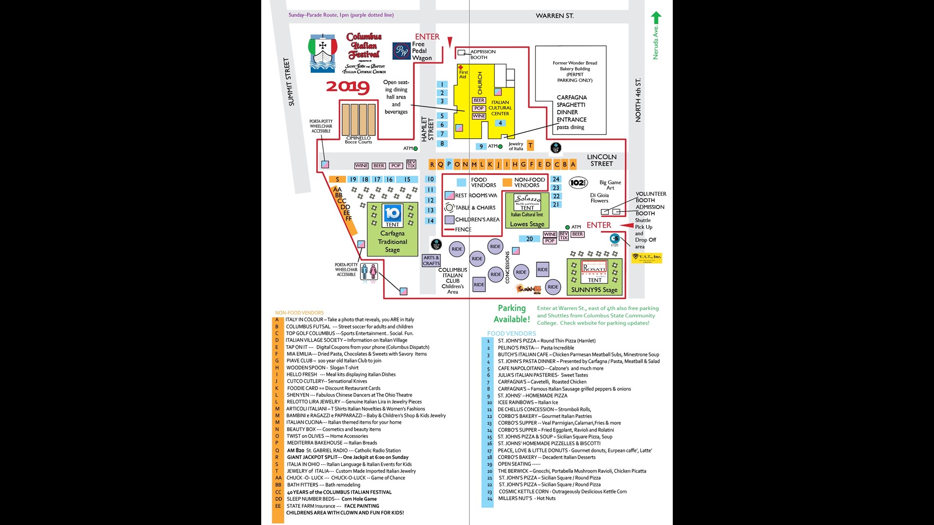 The Columbus Italian Festival is this weekend, here