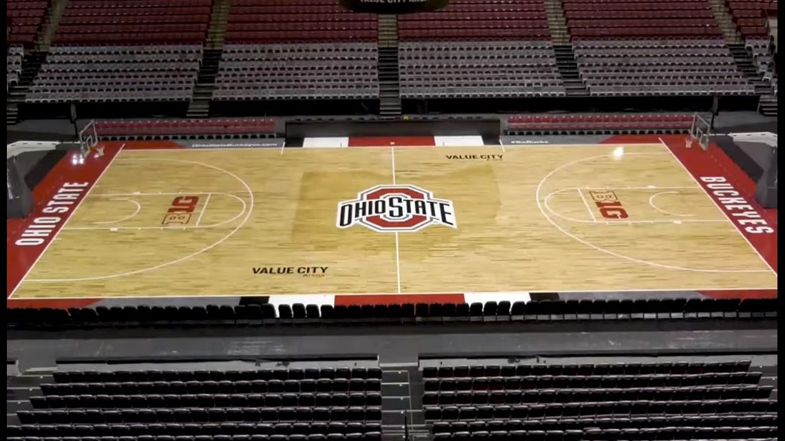 Ohio State unveils new basketball court design 10tv com