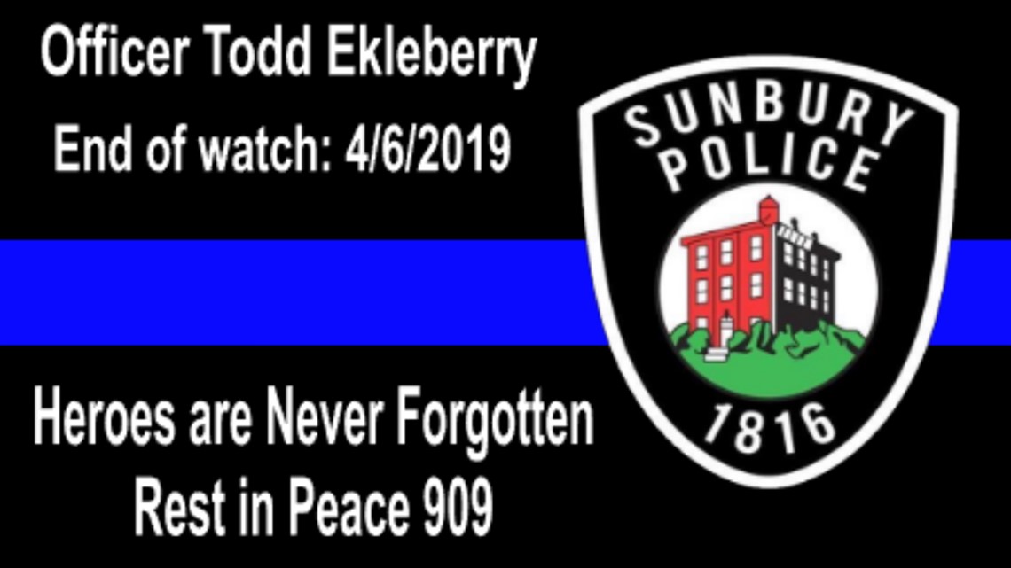 Sunbury Police officer passes away unexpectedly