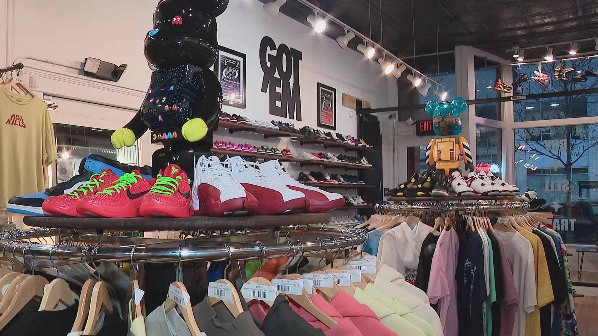 614Sneaker owner Brody Smith said around $4,000 worth of merchandise was stolen.
